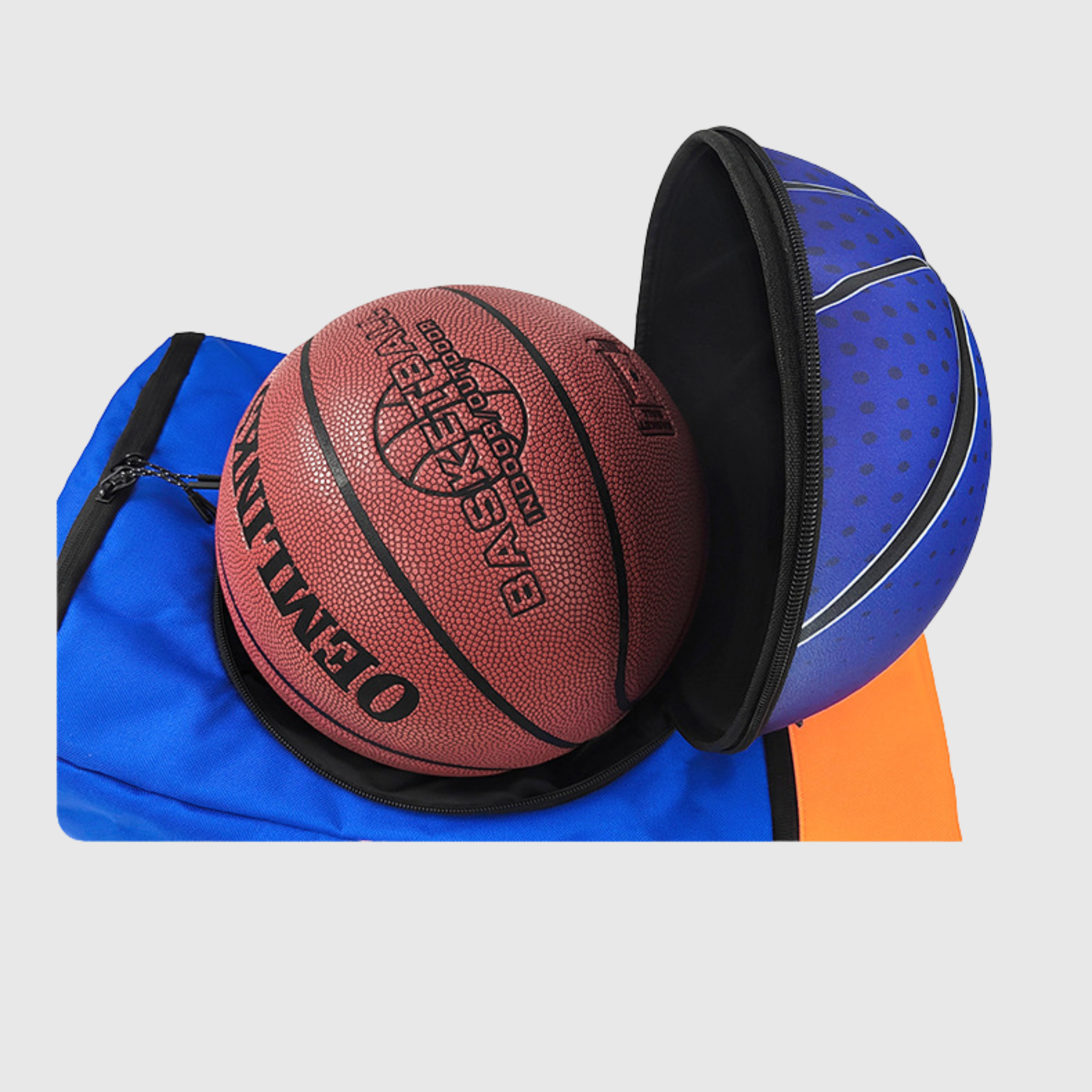 Basketball Bag with Ball and Shoe Compartments