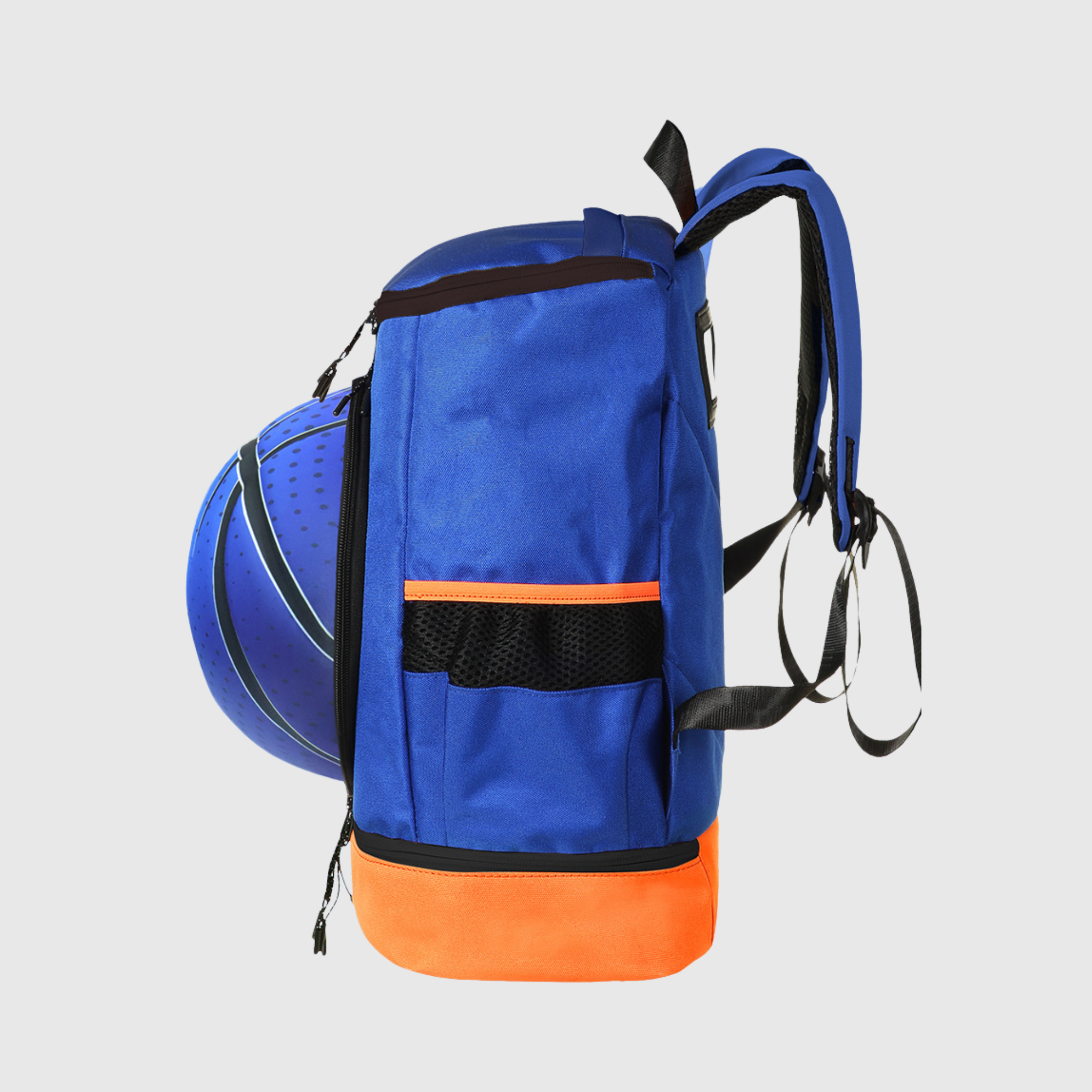 Basketball Bag with Ball and Shoe Compartments