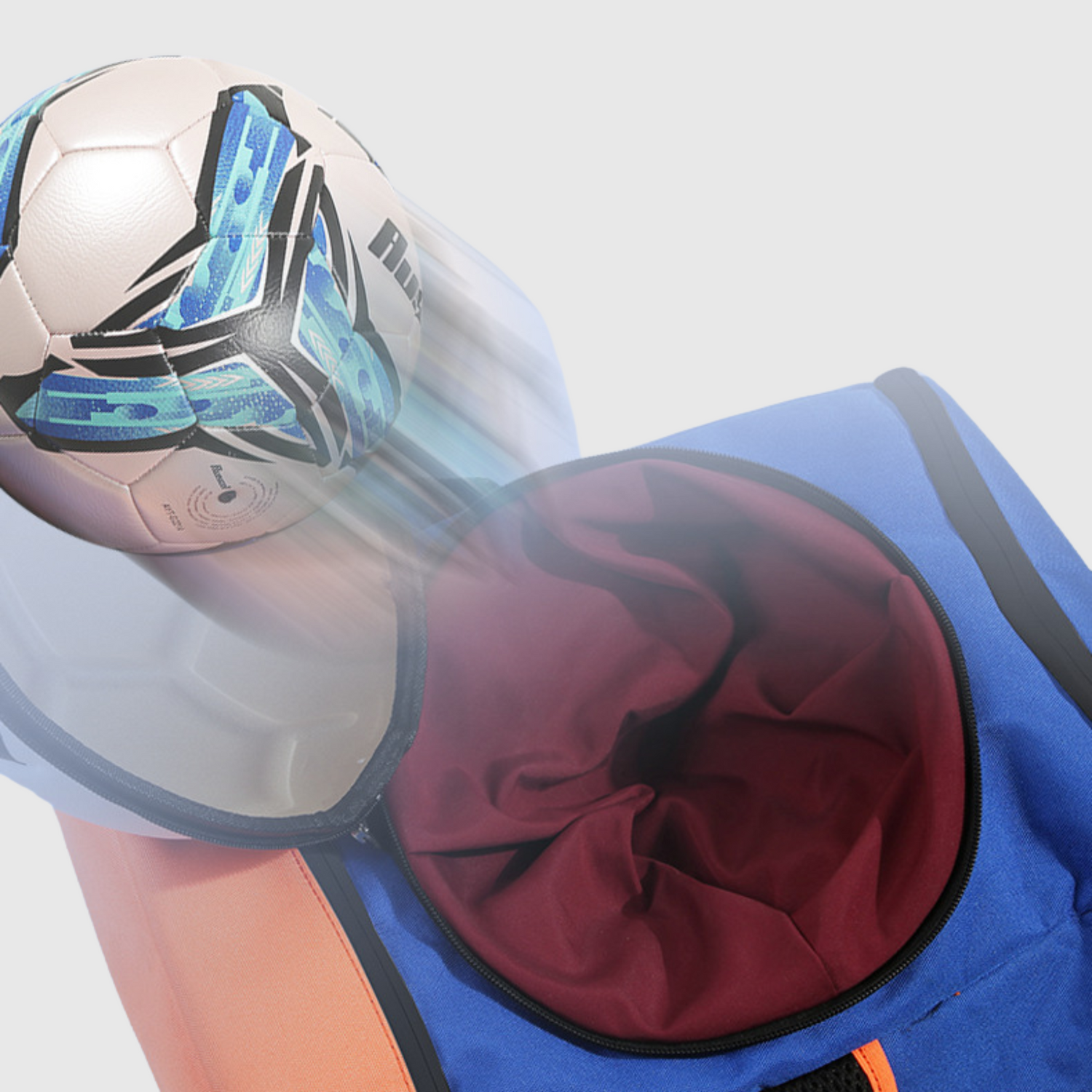 Soccer Bag with Ball and Shoe Compartments