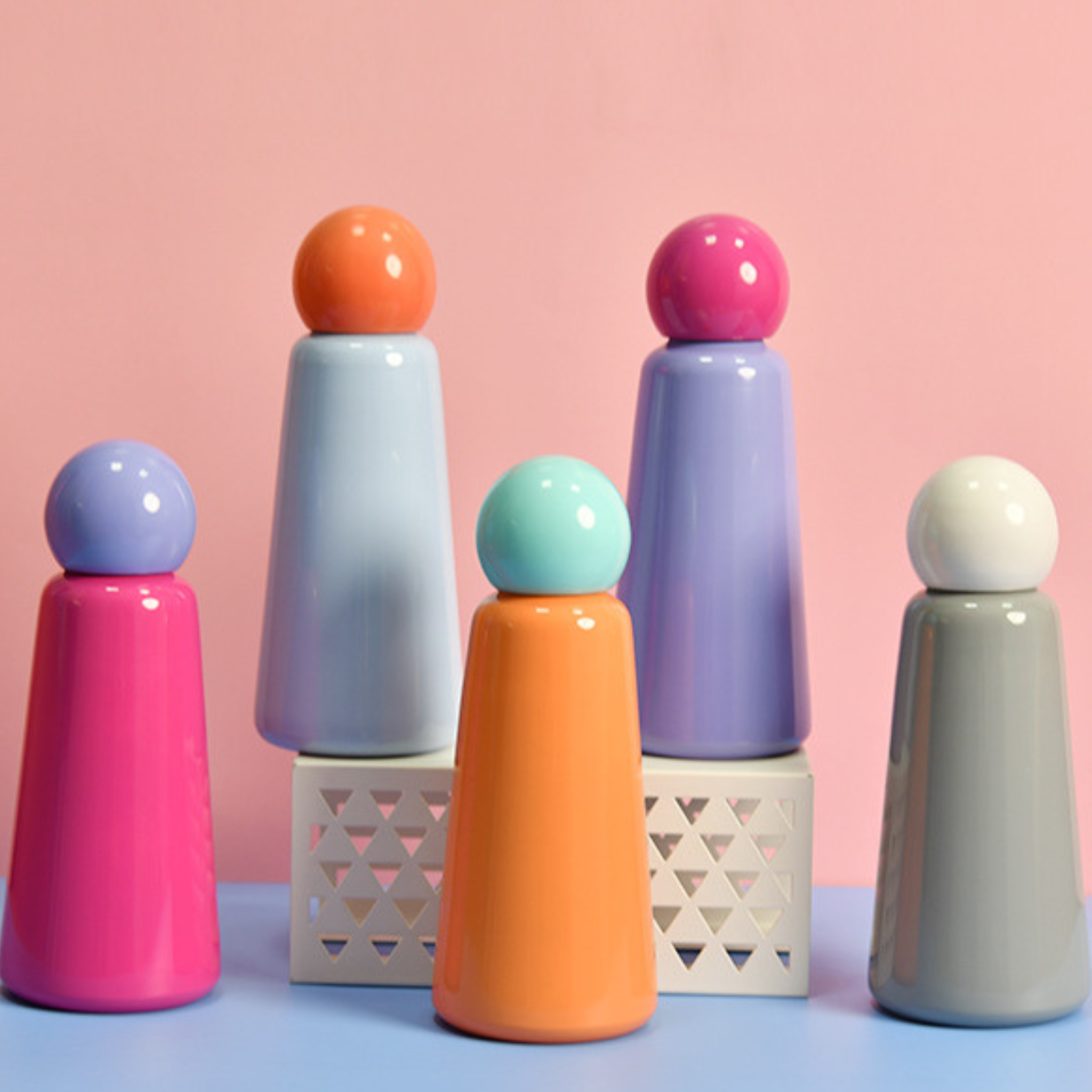 17oz Color Pop Insulated Stainless Steel Water Bottle for kids and adults