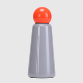 17oz Color Pop Insulated Stainless Steel Water Bottle gray with orange