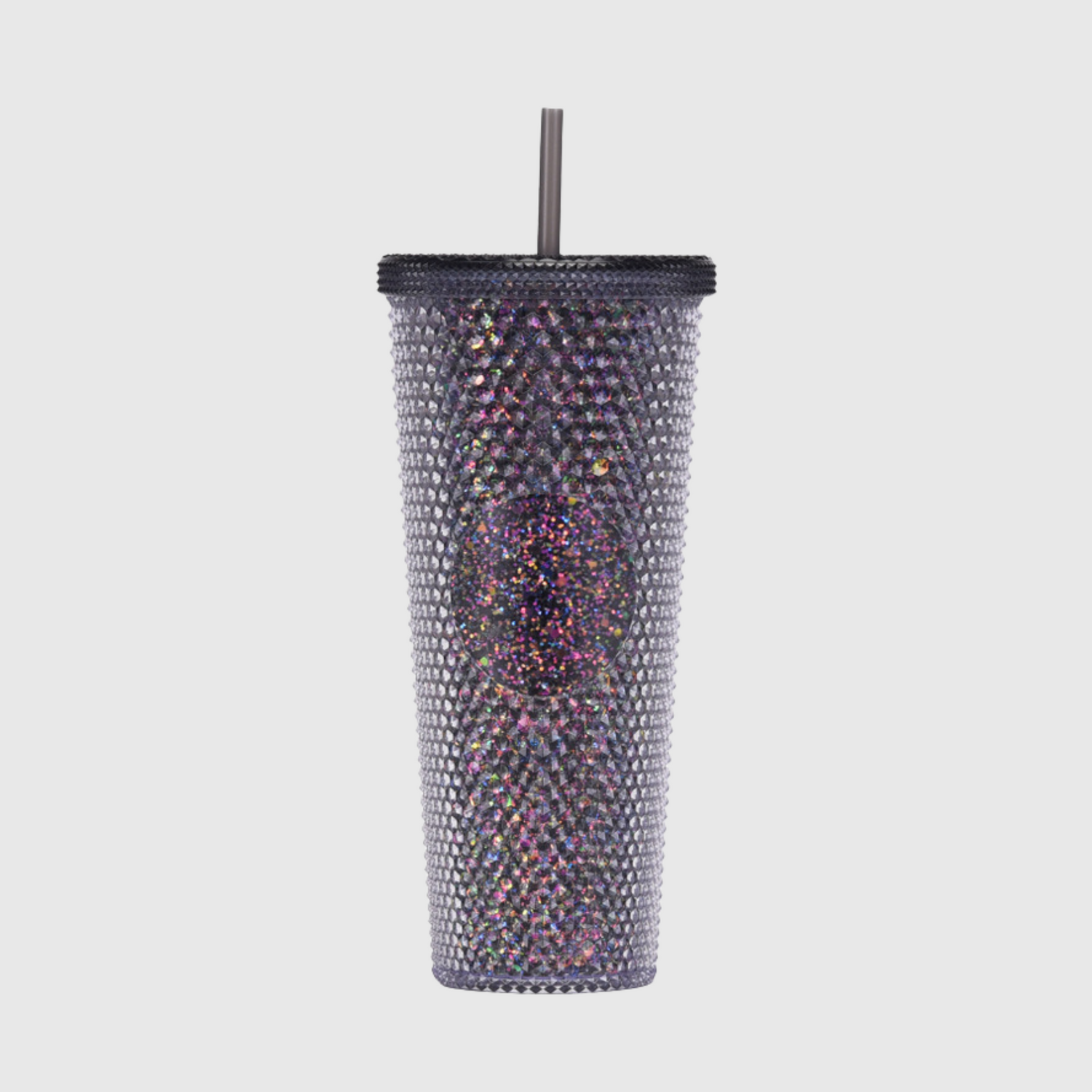 24oz Double Wall Textured Tumbler with Straw