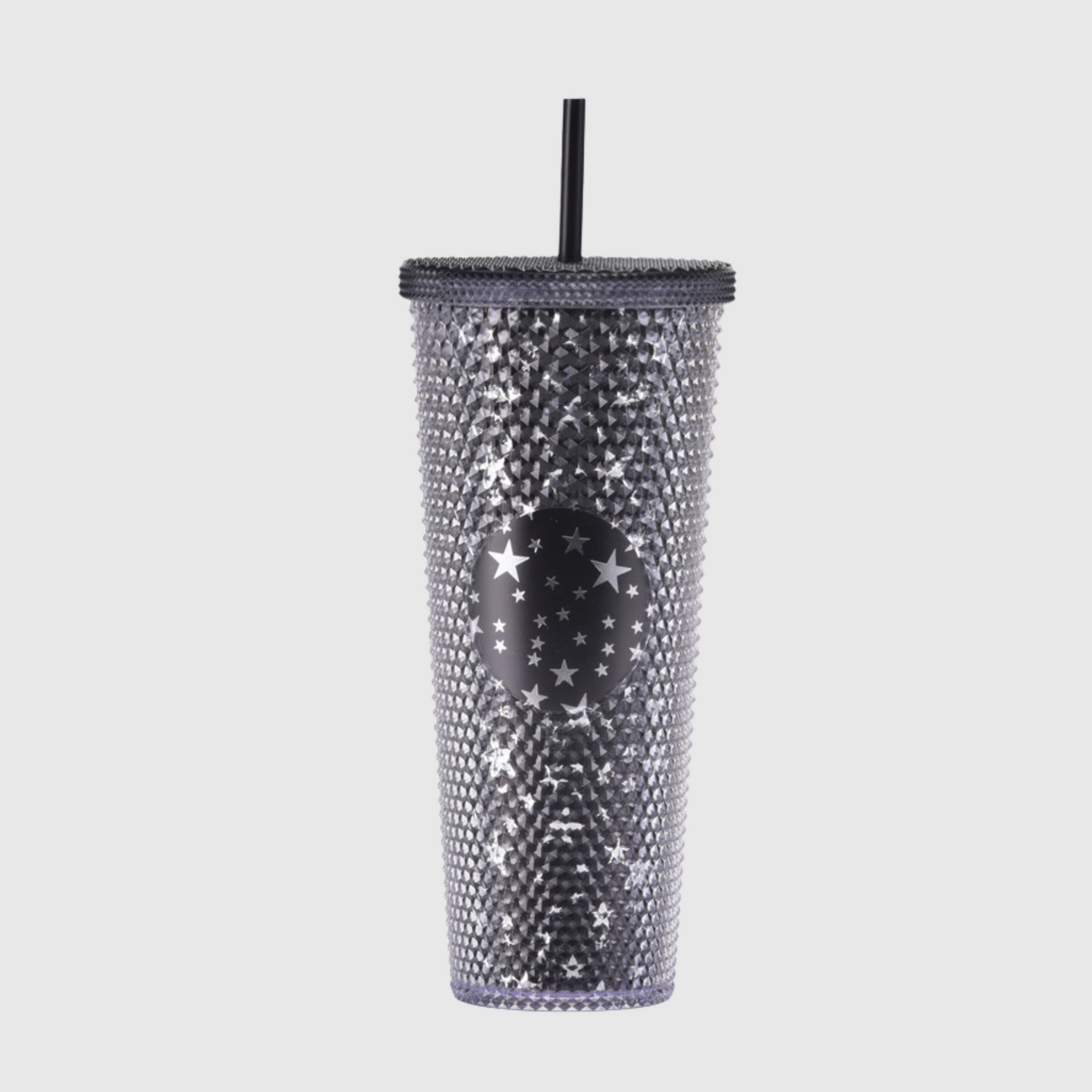 24oz Double Wall Textured Tumbler with Straw