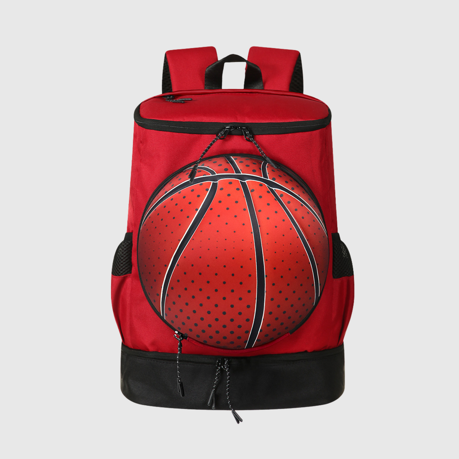 Basketball Bag with Ball and Shoe Compartments