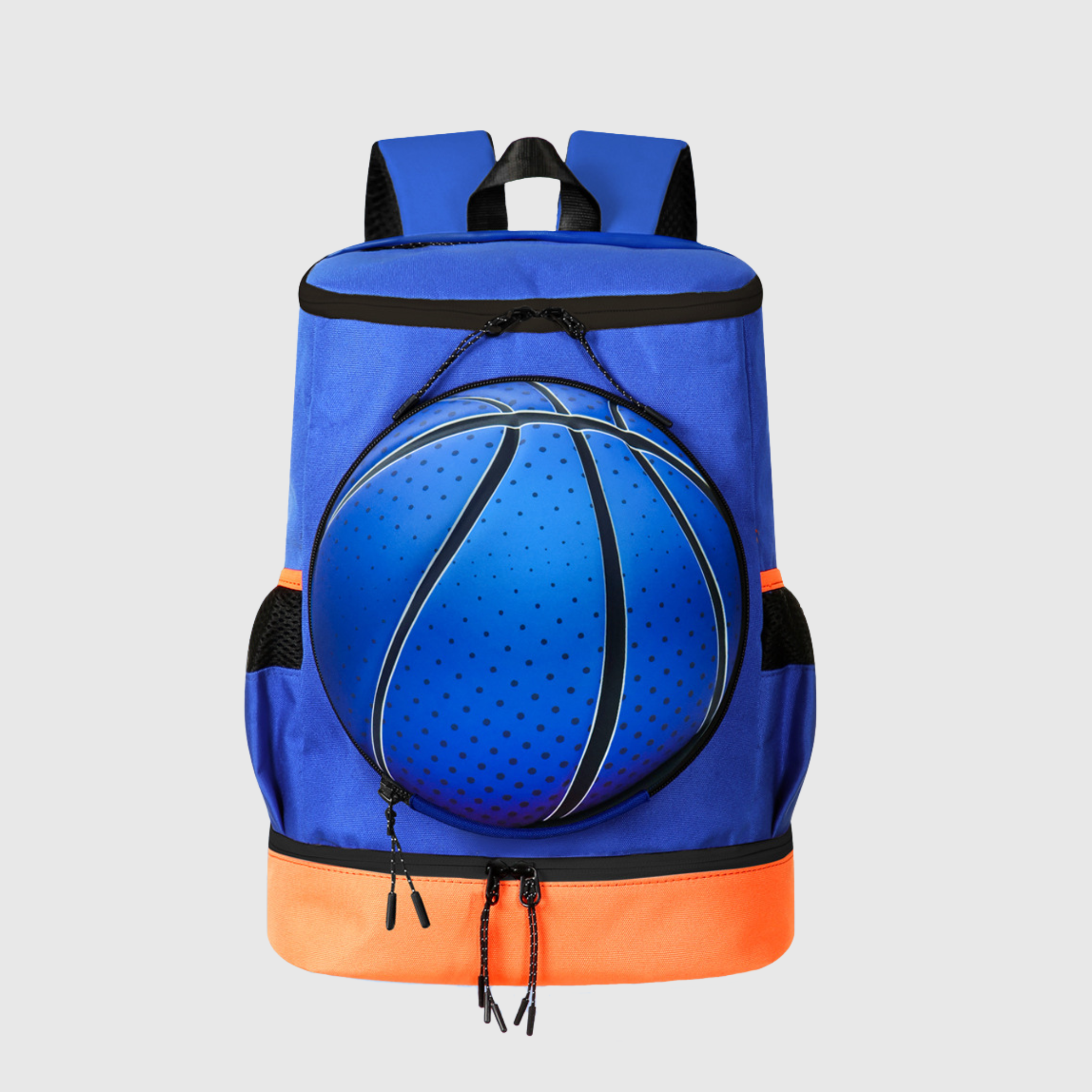 Basketball Bag with Ball and Shoe Compartments