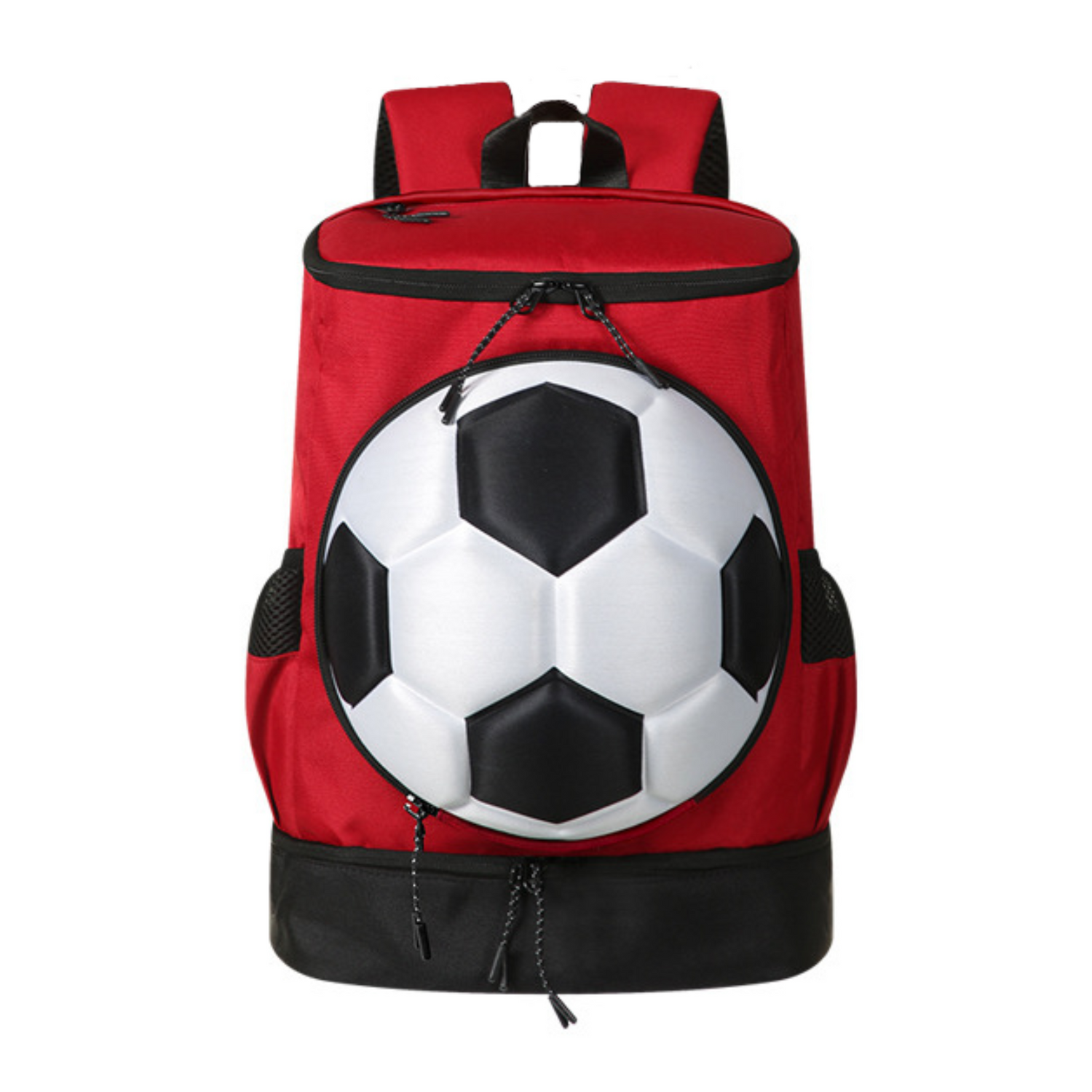 Soccer Bag with Ball and Shoe Compartments