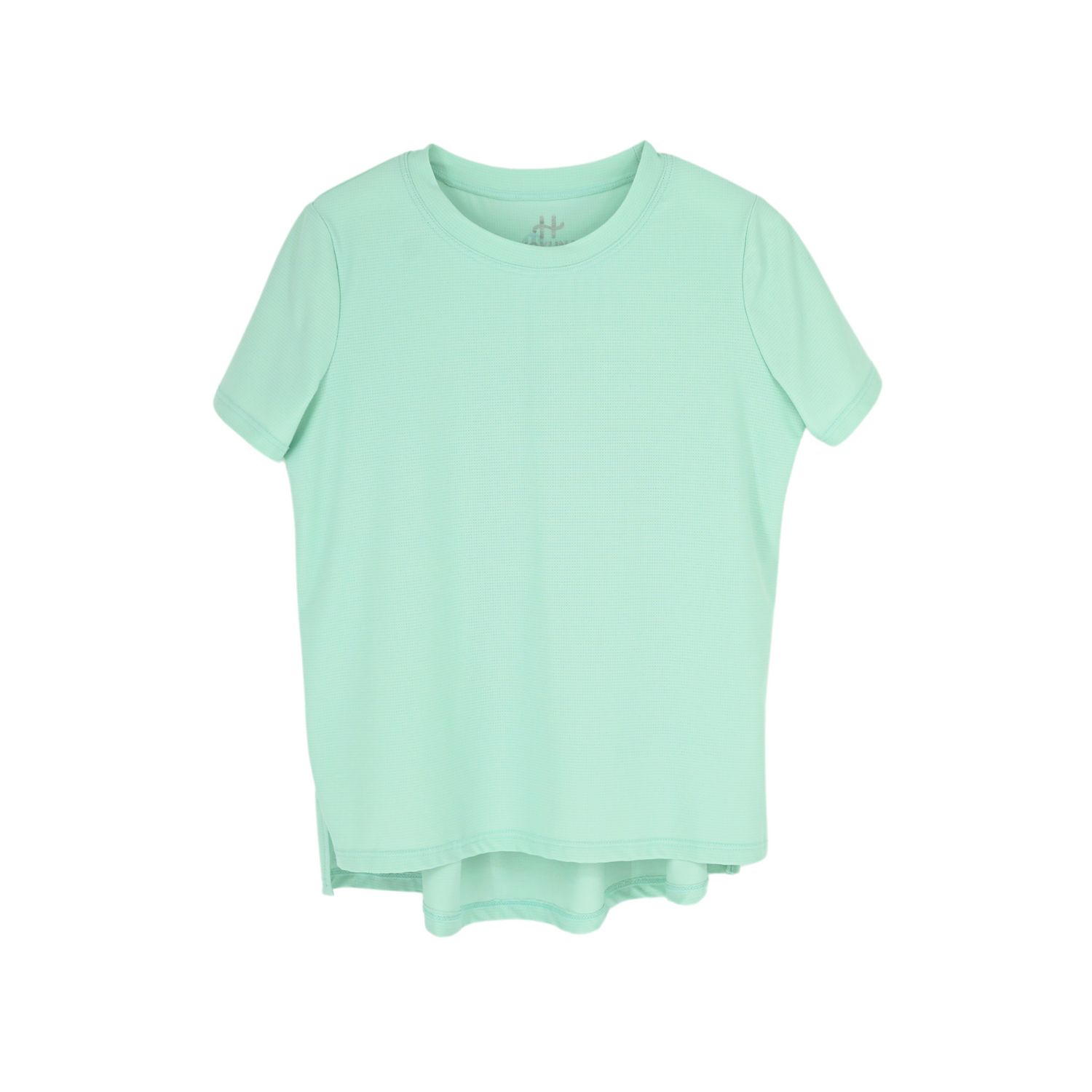 kids girls and boys short sleeve active tee front