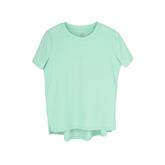 kids girls and boys short sleeve active tee front