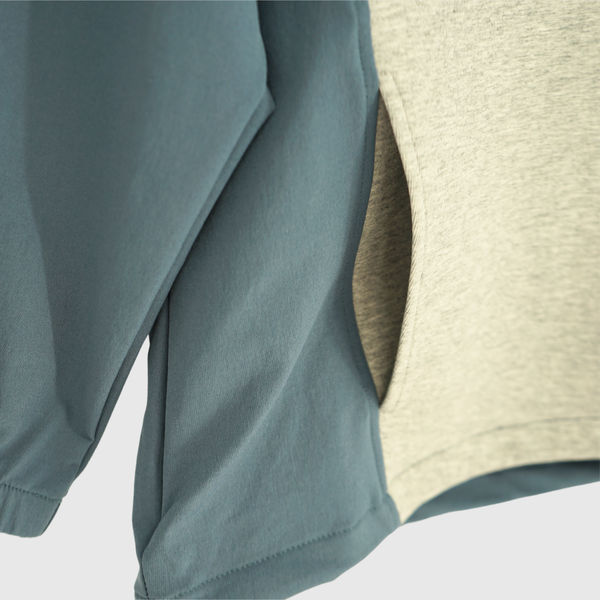 girls and boys color block pullover hoodie details