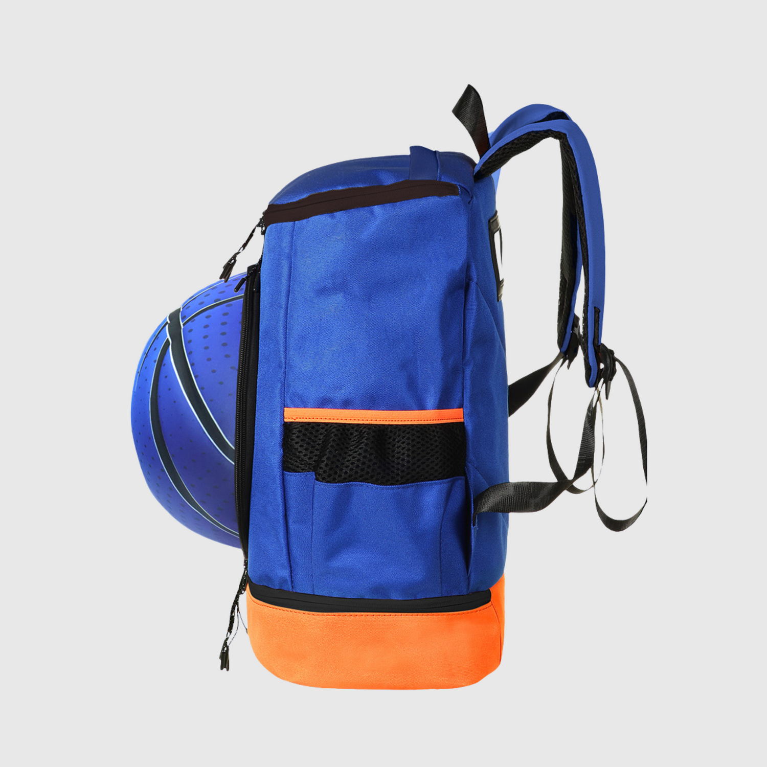 Basketball Bag with Ball and Shoe Compartment