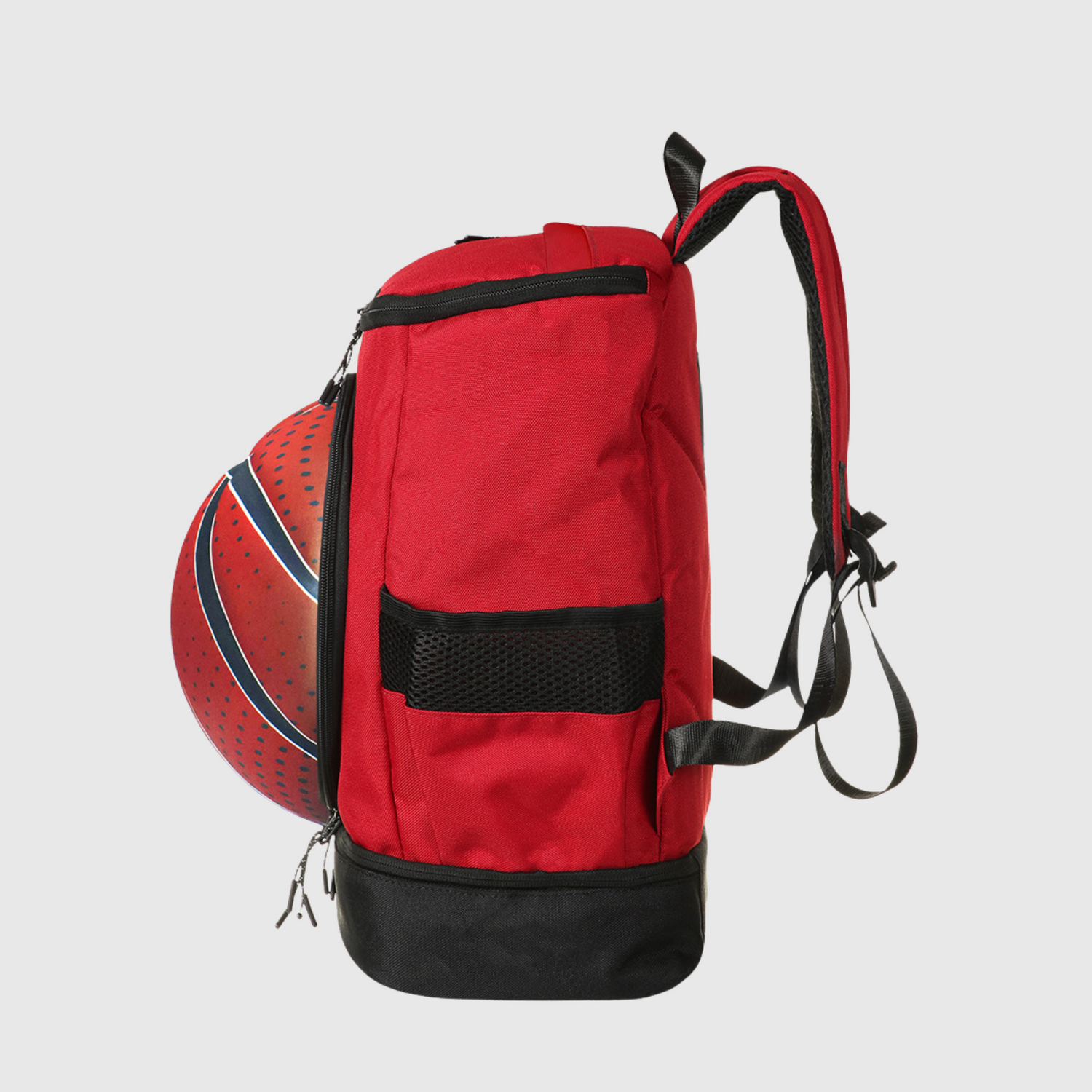 Basketball Bag with Ball and Shoe Compartment