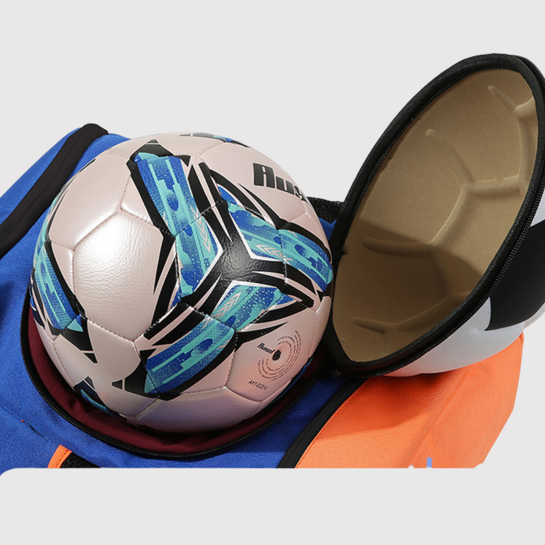 Soccer Bag with Ball and Shoe Compartment