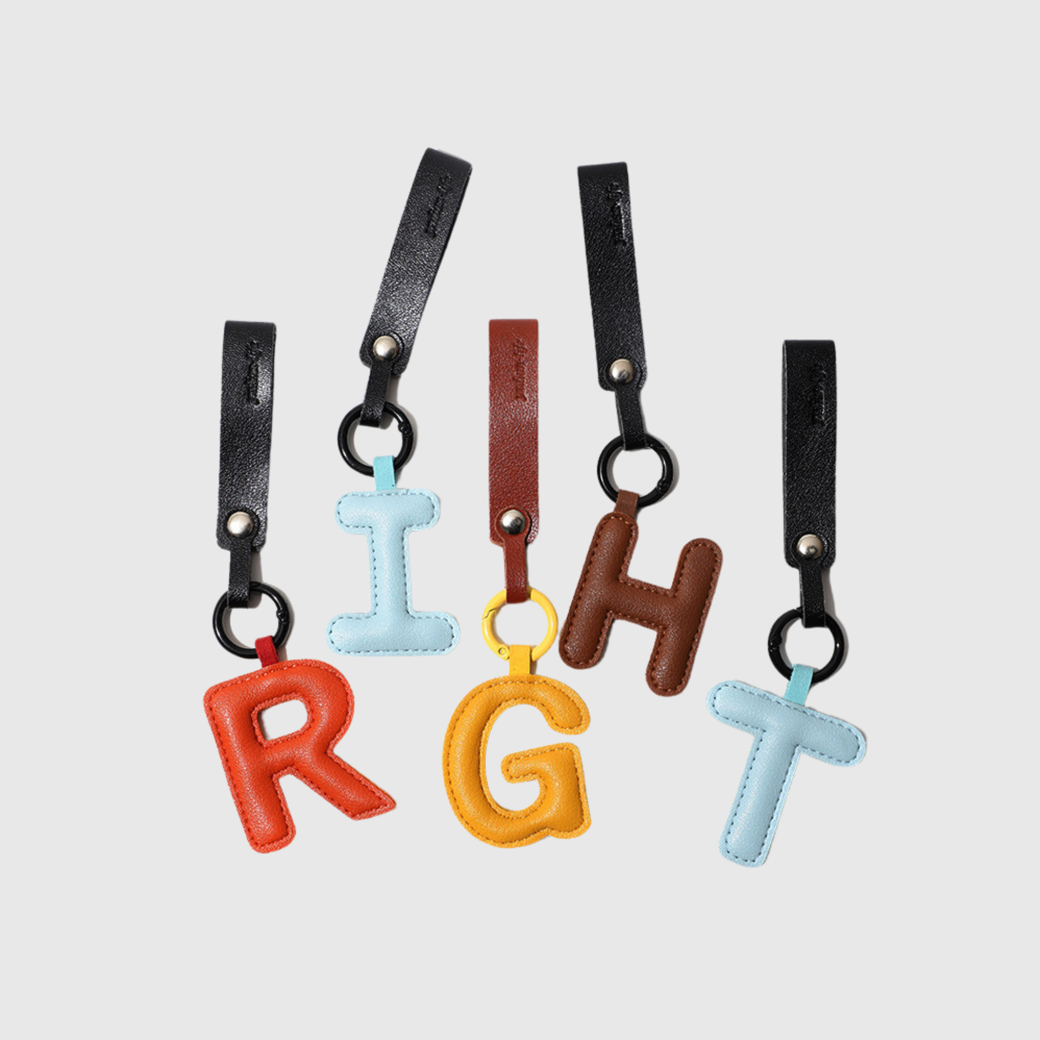 Letter A-Z Keychain Bag Charm