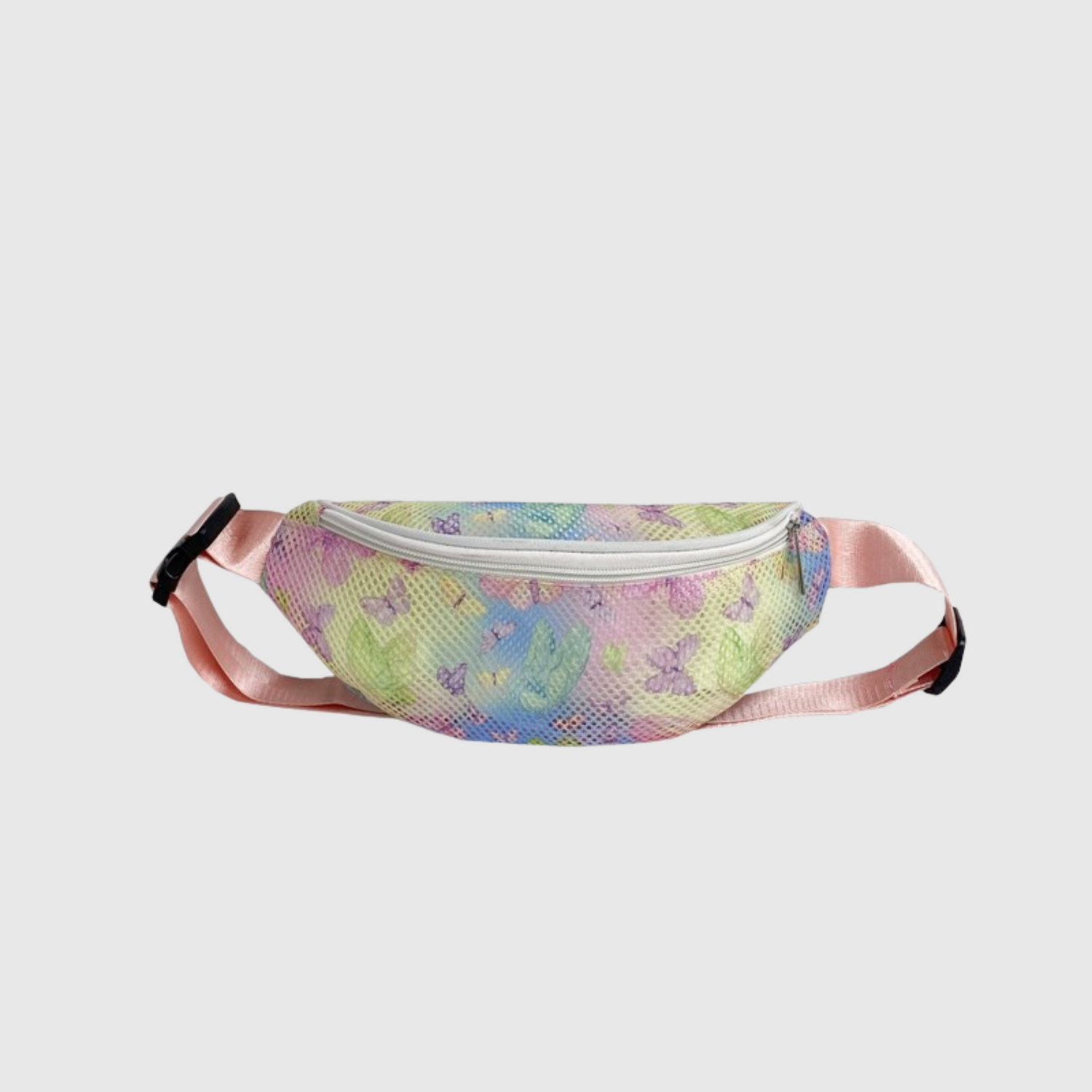 Mesh Fanny Pack Crossbody Bag