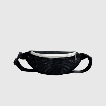 Mesh Fanny Pack Crossbody Bag