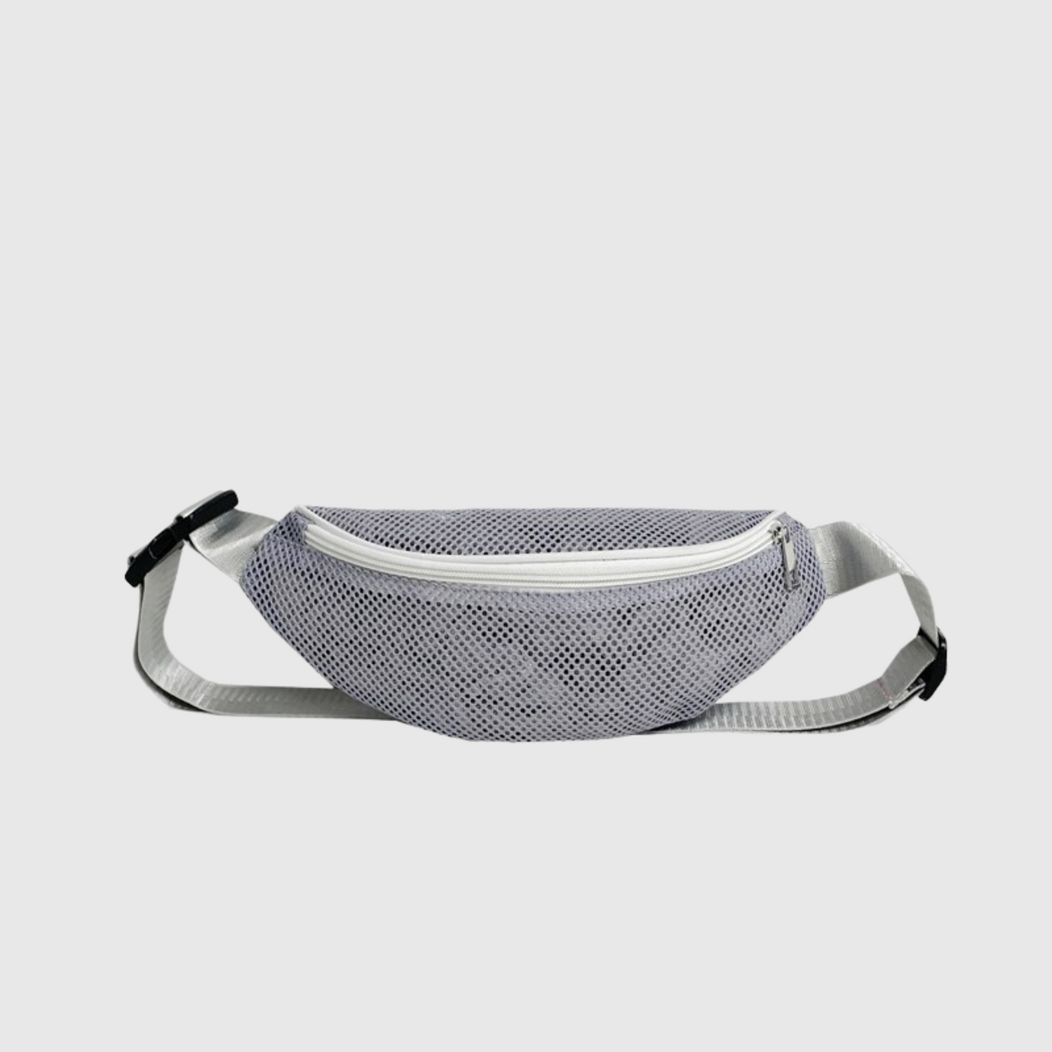 Mesh Fanny Pack Crossbody Bag