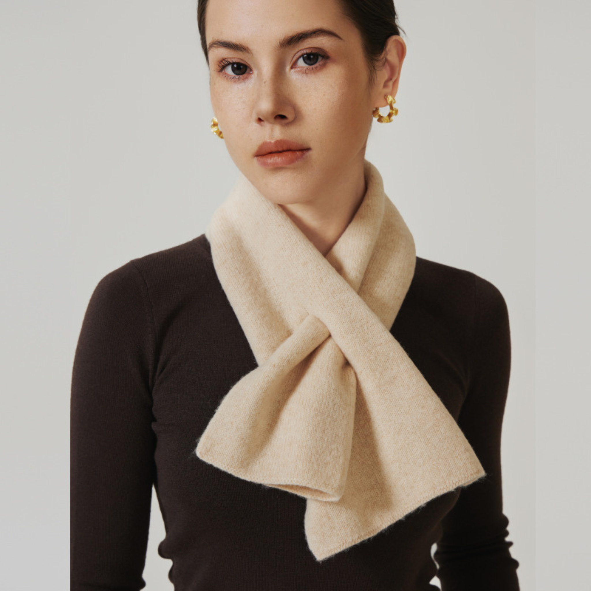 Milo Pull Through Wool Scarf