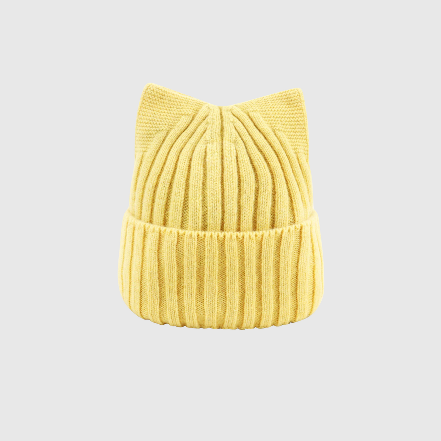 Felix Cat Ear Knit Cable Wool Hat