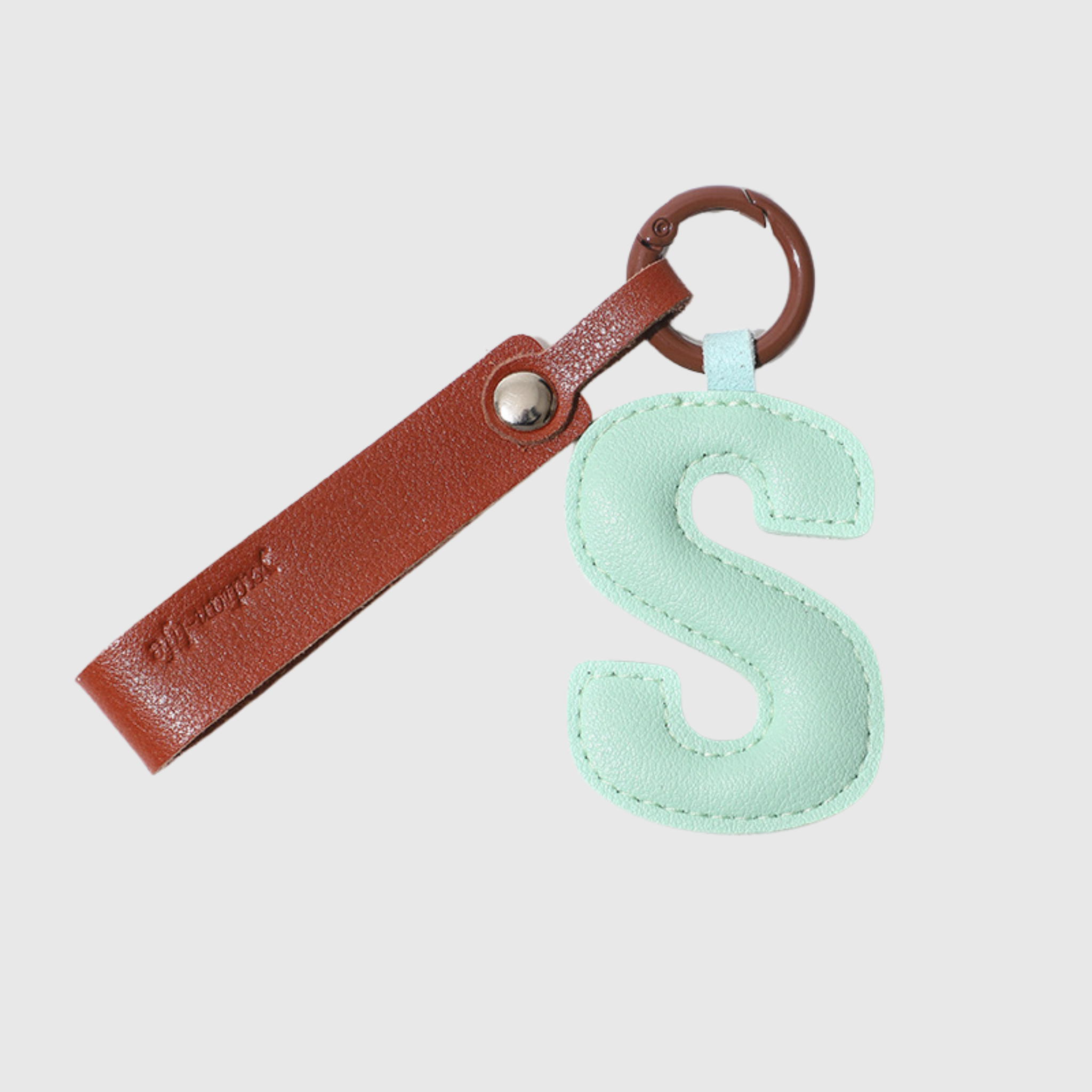 Letter A-Z Keychain Bag Charm