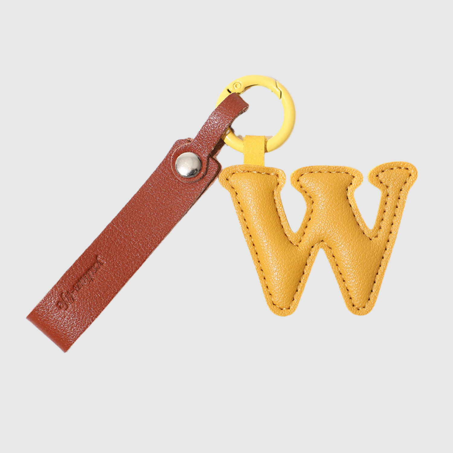 Letter A-Z Keychain Bag Charm