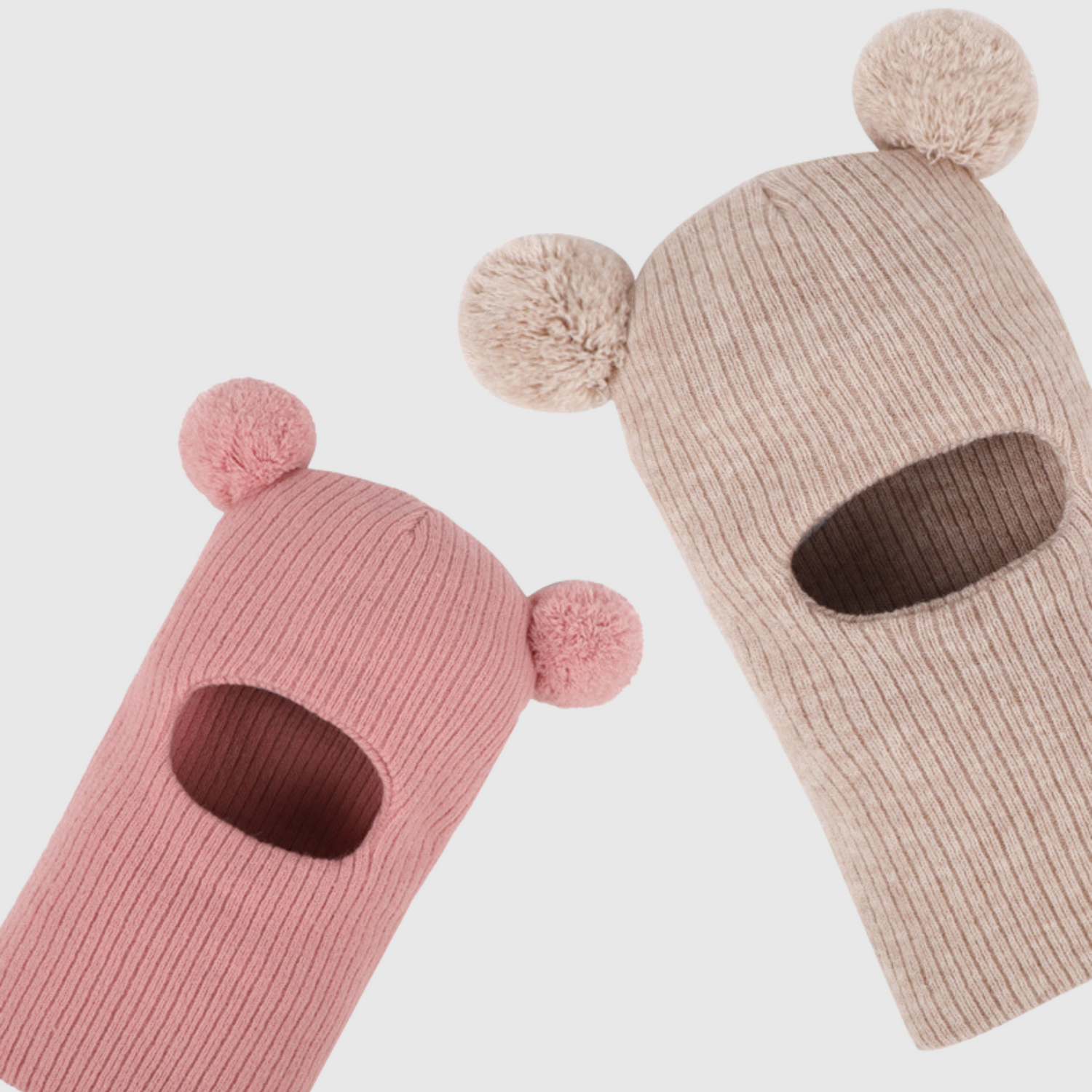 Cozy Pom Pom Balaclava