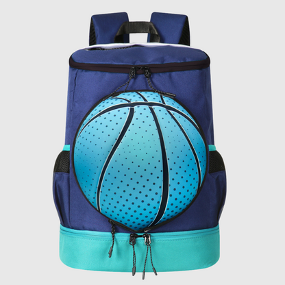 Basketball Bag with Ball and Shoe Compartment