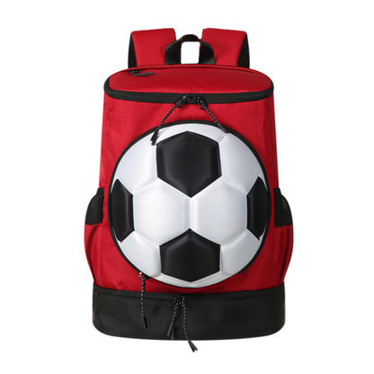 Soccer Bag with Ball and Shoe Compartment