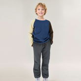girls and boys fleece long sleeve tee with pants