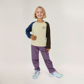 girls and boys soft fleece long sleeve tee with pants