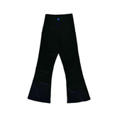 luna girls flare leggings black flatlay back