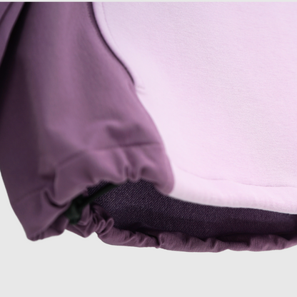 girls and boys color block pullover hoodie details